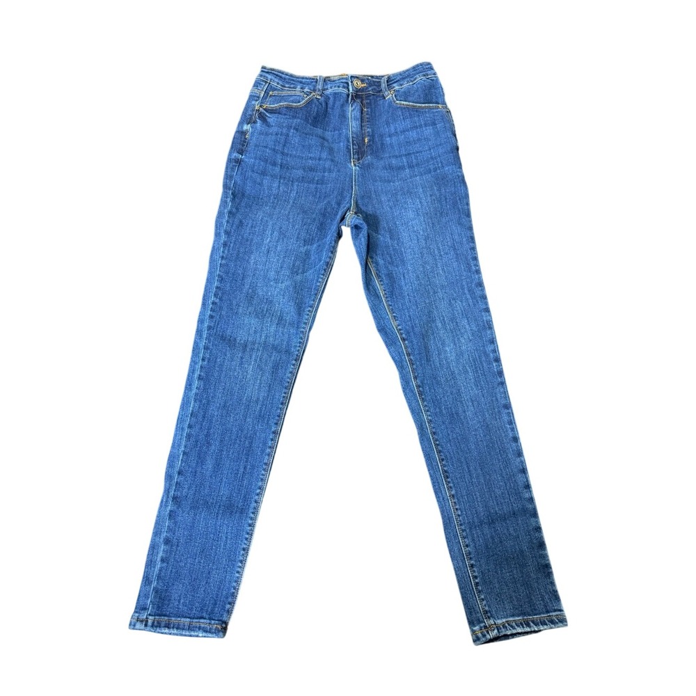 Slim High-Rise Women's Skinny Jeans — Blue